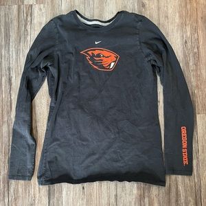 Nike long sleeve OSU top